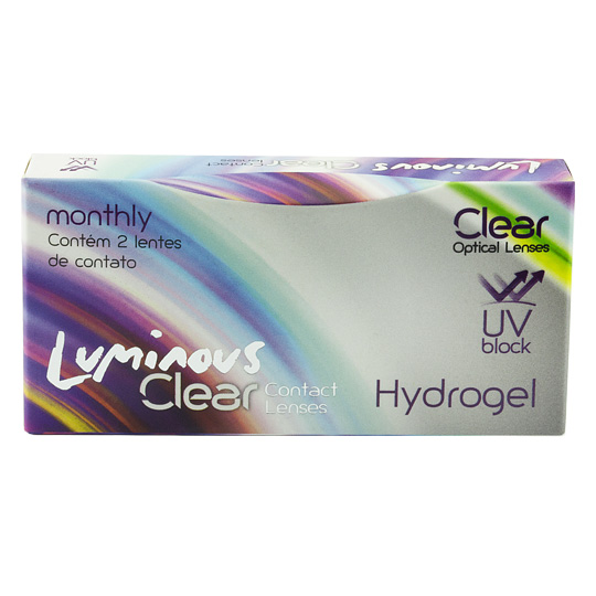 Luminous Clear Com Grau - Lentes de Contato